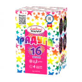 Народный Радуга 16 х 0,8" арт. НФ7018 - Салюты и фейерверки и батареи салютов в Пятигорске