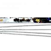 Свеча бенгальская 65 см (4шт) Новогодние желтые СБ4650 - Большие бенгальские огни в Пятигорске